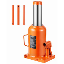 VEVOR Hydraulic Bottle Jack, 50 Ton/110231 lbs Welded Bottle Jack with 11''-17.32'' Lifting Range & 3-Section Long Handle, for Car, Pickup, Truck, RV