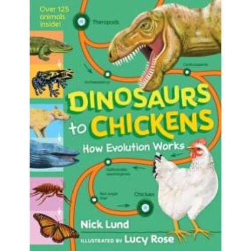 Dinosaurs to Chickens by Nick Lund Hardcover Book