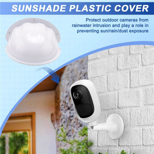 Protective Cover Shield Wall Waterproof Rainproof Cover Outdoor Camera Protection Box Security Camera Outer Cover-B 1