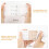 BH-Verlängerung Weiß / Schwarz / Beige 3er-Pack 3