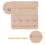 BH-Verlängerung Weiß / Schwarz / Beige 3er-Pack 4