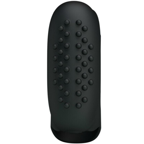 PRETTY LOVE - FLIRTATION STEWARD BLACK VIBRATION THIMBLE 1