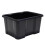 Thumbs Up Black Plastic Storage Box - 24 Litre 1