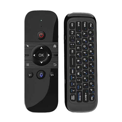 M8 Wireless Voice Air Mouse 2.4G Dual Mode Wireless  Keyboard Rechargeable Remote Control for  TV Box