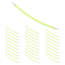 30PCS 3V Ultra Slim LED Flexible Filament 60mm Retro Bulb Parts LED Diode Lighting Filament Green Light