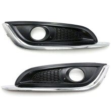Front Bumper Fog Light Cover Fog Lamp Shell Trim for Regal 2014 2015 Lampshade Decorative Cover