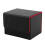 Card Box Side-Loading Card Box Deck Case for  Yugioh Card Binder Holder 100+,Black Red 1