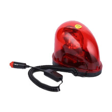 Rojo 12V Tipo Caracol Luces de Alarma de Coche Giratorias Luz de Advertencia Luz de Techo Luz Estroboscópica Universal para Automóviles