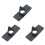 3X Automobile Parking Sensor Bracket Reversing  Bracket PDC Auxiliary Sensor Fixed Cover for 1