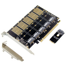 JMB585 PCIe X16 for M.2 for Key B Expansion Card M2 B for Key