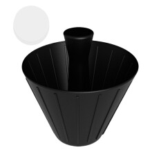 Ergonomic Pouring Over Coffee Stand-Black paper press 18