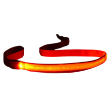LED chiot formateur laisse grands chiens activité nocturne-Rouge