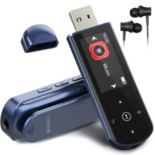 64GB Portable USB MP3 Player with Bluetooth 5.3, Clip for Sports & Running, FM Radio, Voice Recorder, Mobile Phone File Transfer & Digital Audio Shuf