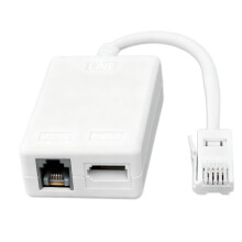 ADSL Filter Microfilter Broadband Internet Microfilter Splitter BT Male to RJ11 Female for BT Sky Talktalk Phone Landline Modem Router Wifi Telephone