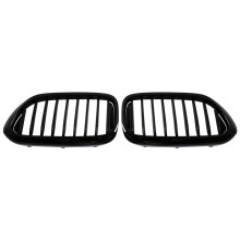 Front Bumper Grilles Single  Style Racing Grilles for  5-Series G30/G31/G38 530i 540i 550i Single-Glossy Black
