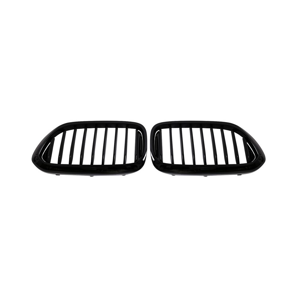 Front Bumper Grilles Single Style Racing Grilles For 5-Series G30/G31/G38 530I 540I 550I Single-Glossy Black 4712340782732