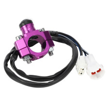 Motorcycle Start Kill for Light Bee S/X, Handlebar Engine Start Stop Ignition Horn Button