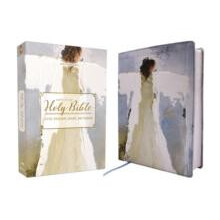 Amplified Holy Bible Anne Neilson Angel Art Series Leathersoft Blue Ot