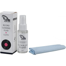 Professional LP Record Cleaner Solution : Antistatic Vinyl Record Restoration & Cleaning Kit, Supersoft Microcloth, Crystal Clear Sound. By Vision Me