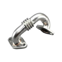 Tuyau de liaison automobile adapté pour 03L131521J A4 A5 A6 Q5, argent métallique