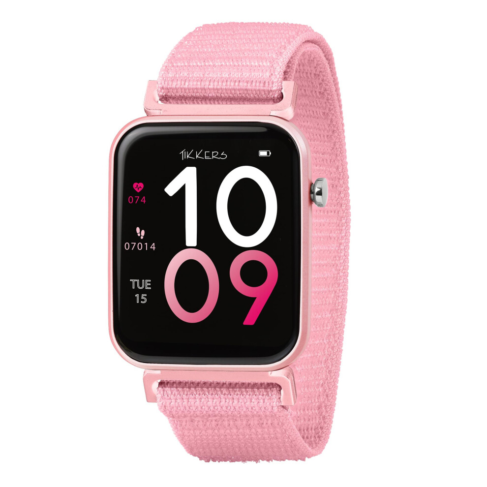Tikkers Kids Series 13 Smart Watch With Fitness Tracker, Alarm Clock, Camera, Gps Connection, Heart Rate Monitor, Step Counter, Touch Screen, Ip68, P 30667785