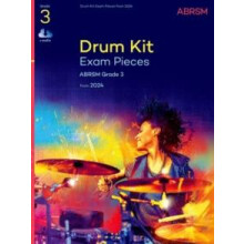 Drum Kit Exam Pieces from 2024 Grade 3 by ABRSM Other Book