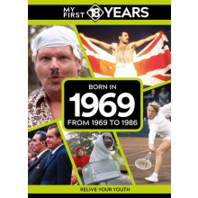 My First 18 Years Born in 1969 by TDM Publishing Hardcover Book