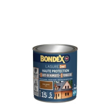 BONDEX Lasur 2 in 1 Satin Hochschutz 5 Jahre - Mittel-Eiche