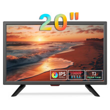 KCR 20inch TV, IPS LED Screen, Digital DVB-T2 TV Tuner