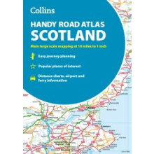 Collins Handy Road Atlas Scotland by Collins Maps Paperback Book