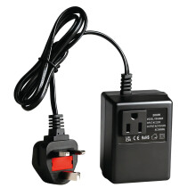 200W Step Down Power Supply Voltage Converter,Step-Down Transformer 220V/240V to 110V/120V (UK Plug) Universal Travel Power Adapter for WiFi, Power B