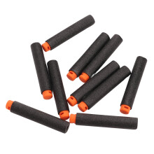 EVA Soft Foam Darts for Kids - Black & Orange, 72mm, 265g