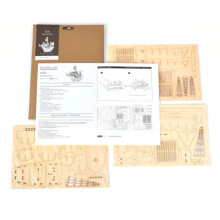 3D Wooden Cat Puzzle Toy Kit – DIY Animal Desk Decor, 29.721cm