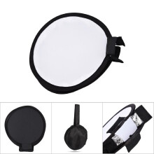 Mini Tragbare Runde Beauty Dish Speedlite Blitzdiffusor Softbox (30cm)