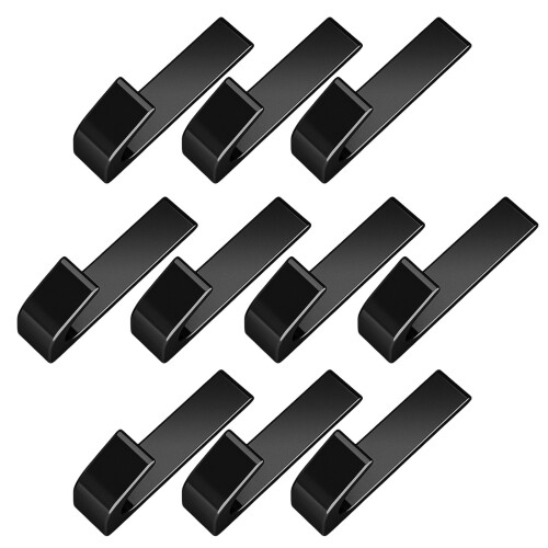 10 Pieces Without Drilling Towel Hook Easy Installion Self