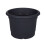 Whitefurze Milano Planter 50cm   Gunmetal Grey 1