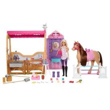 Barbie Ultimate Stall Mit Puppe Und Pferd