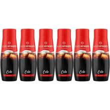 SODASTREAM Concentrates - Pack of 6 Cola concentrates - Up to 54L of beverages - 440ml