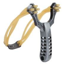 Legierungs-Armbanduhr-Katapult mit 4 Gummibändern, 260 g, Silber