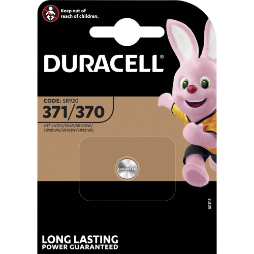 Duracell Duracell D371 Silver-Oxide (S) 1.5V non-rechargeable battery