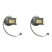 2X Accessoires de Vélo électrique OMT-M3 36V48V Écran LCD avec Accessoires pour Accessoires de Panneau de Commande LCD pour Vélo électrique