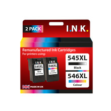 Remanufactured PG-545/CL-546 Black and Colour Ink Cartridges