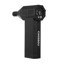 For CROSSGUN Turbo Jet Fan Handheld Violent Fan 4-Speed Adjustable 130000RPM with LED Lighting for Car Cleaning