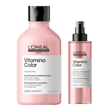 L'Oreal Serie Expert Vitamino Color - Shampoo 300ml - Leave In Treatment 190ml