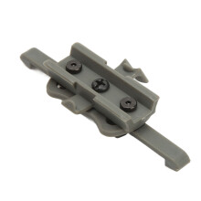 Gray Nylon Action Camera Quick Release Rail Mount for Contour HD