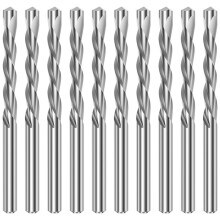 10Pcs Drywall Router Bits 3/16"Drywall Guidepoint Cutting Bits M2 Speed Steel Cutout Tool Spiral Saw and Power Tools