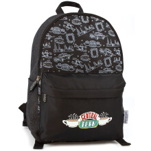 Friends Backpack (Unisex Kids Black)