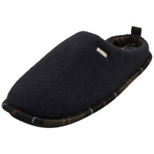 (7) Barbour Hexham Mens Slippers in Navy