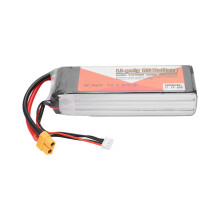 Ceallraí LiPo Do Rc Quadcopter11 1V5000mAh60C3S Feidhmíocht Ard-Urscaoilte Ráta Comhshó Ardchumhachta Cosaint Gearrchiorcaid Xt60Plug