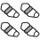 4X Vtec Spulenventilmagnetdichtung für    Integra 15825-P08-005 1
